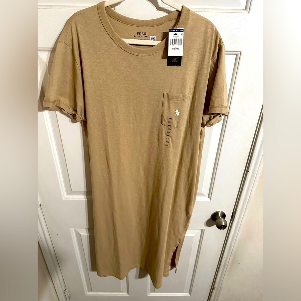 Polo by Ralph Lauren Tan Dress